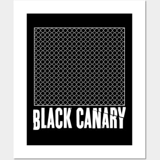 Black Canary (fishnet) Posters and Art